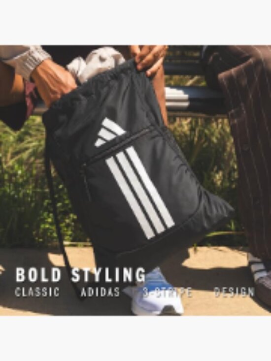adidas Alliance Drawstring Gym Sackpack - Lightweight Durable Polyester with main image 4